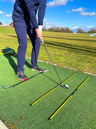 Golf Alignment Sticks für das tägliche Golftraining