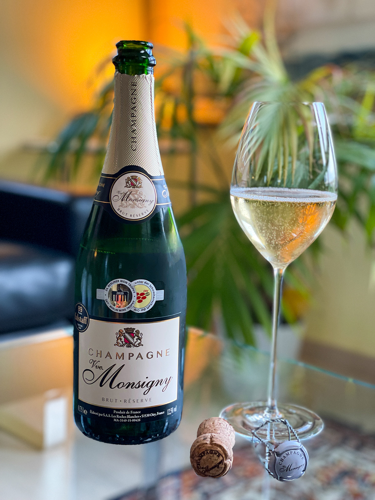 Test Monsigny Brut Veuve Champagner: Reserve im Aldi