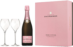 Louis Roederer Champagne Brut Rosé Geschenkset